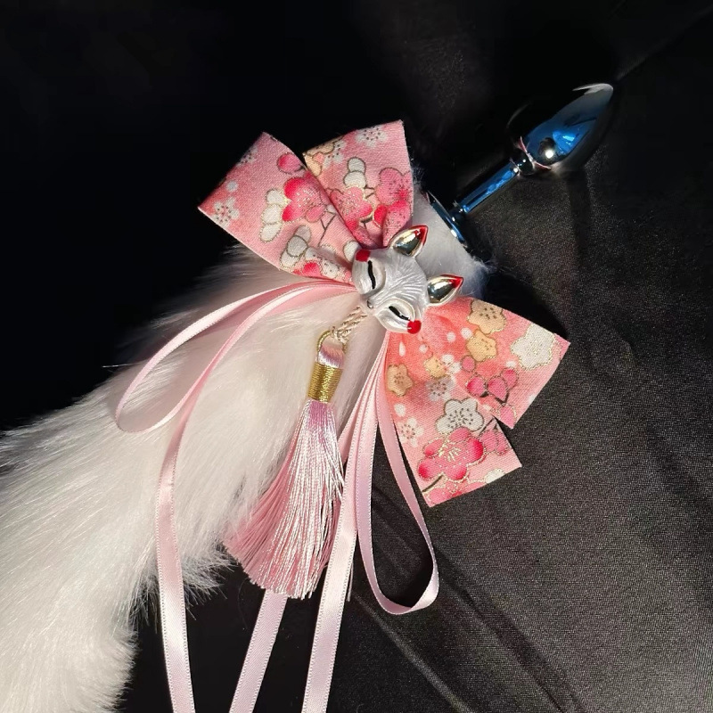 Маленькие Лисички Реквизит, Лисий Хвост Бант, Расширяющий Хризантемы Обучение, Женские Задние Дворы Учебные Принадлежности, Другие Балконные Животные