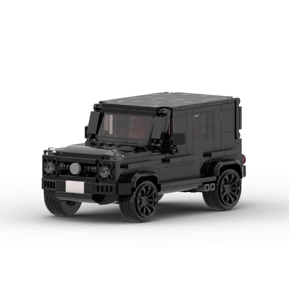 MOC блоки совместимы с Lego Benz G63 гоночный классический спортивный автомобиль 8 ячеек подарок