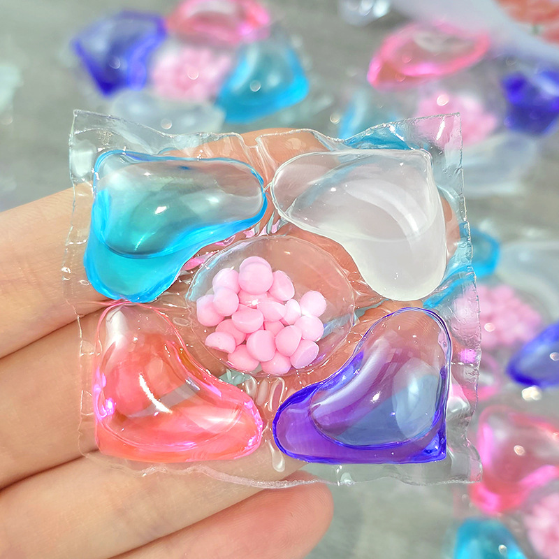 [Professional] Six-Cavity Laundry Beads Source Factory Five-Cavity Laundry Beads Can Be Customized in Color Four-Cavity Laundry Beads