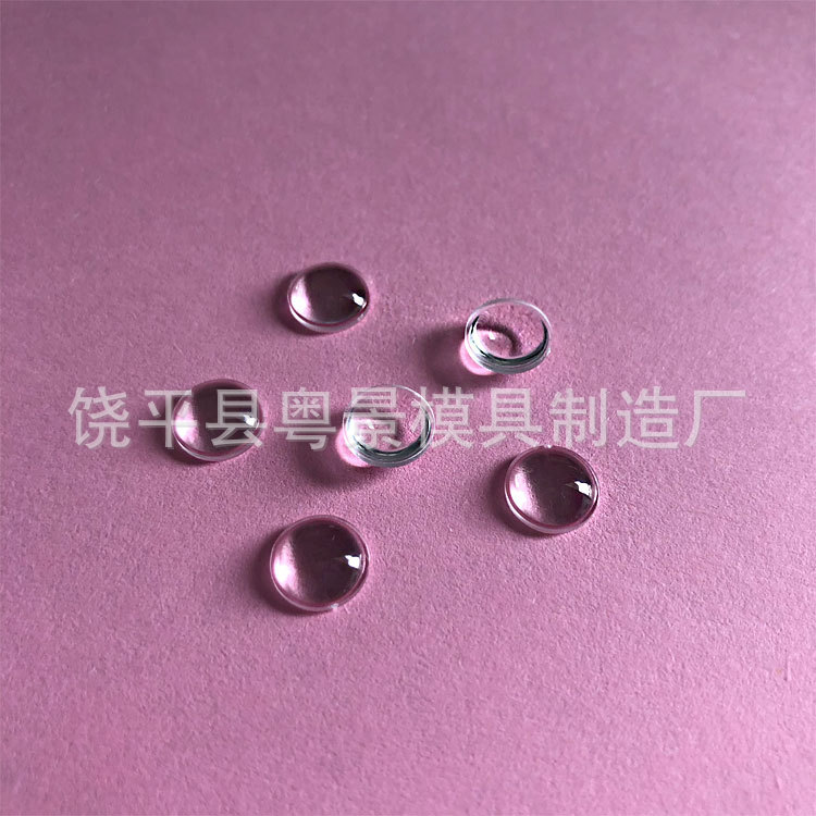 8.5mm LED optical plano convex lens flashlight toy condenser lens transparent lens acrylic round