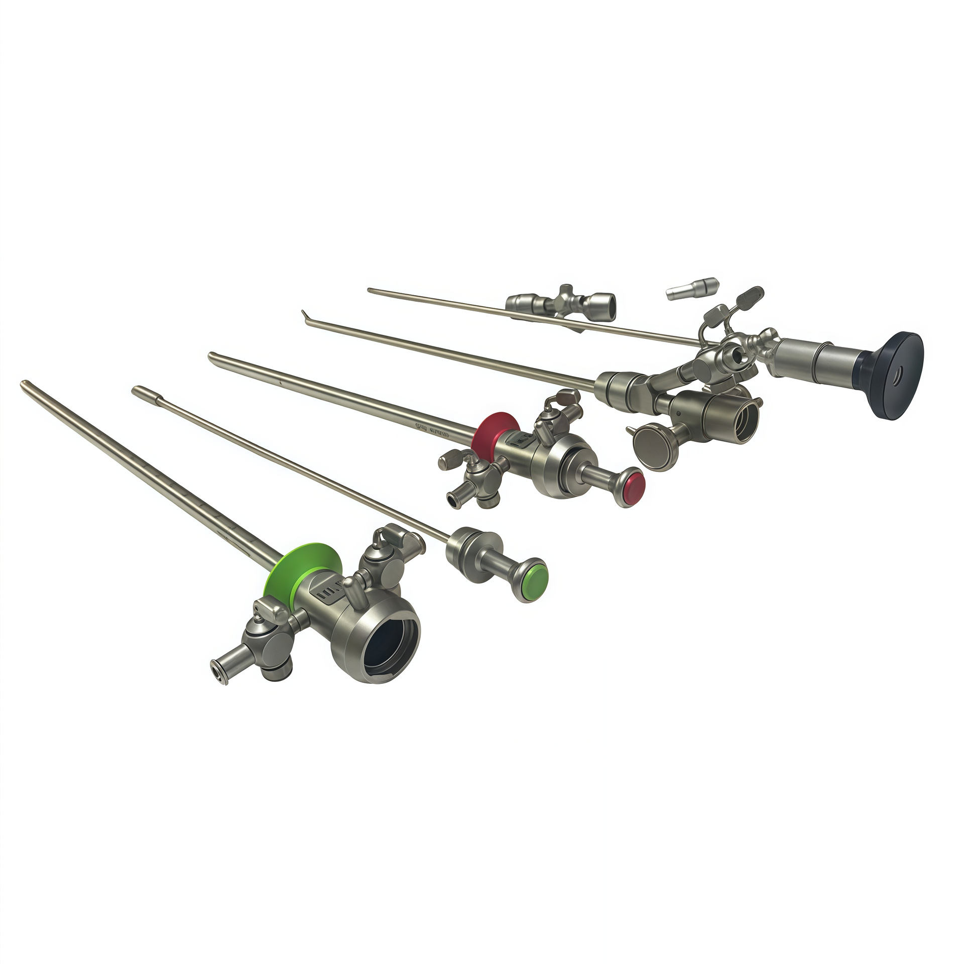 Медицинский цистоскоп, полный набор 0 ° /30 ° /70 °, многоугольные урологические хирургические инструменты