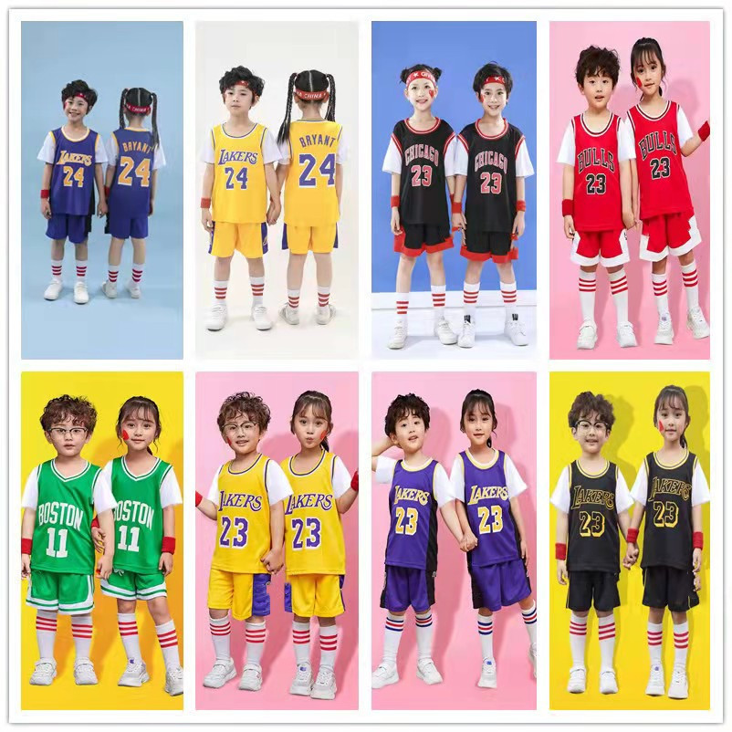Комплект для родителей и детей, фальшивый двухкомпонентный костюм для баскетбольных тренировок, для учеников начальной и средней школы, короткий рукав