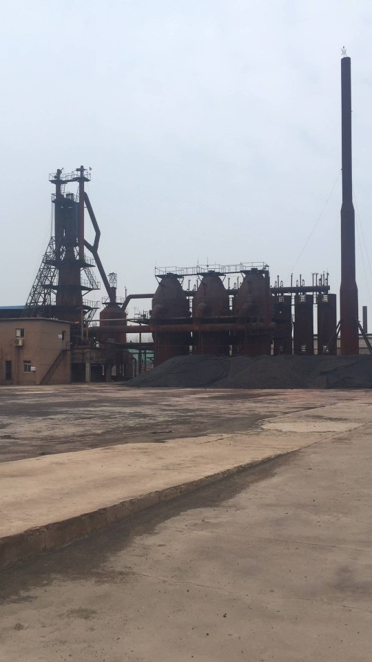 Доменная печь для производства чугуна