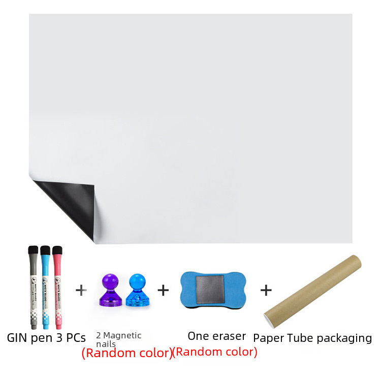 Amazon wholesale cross-border A3A4 teaching tablet removable whiteboard wall stickers do not hurt the wall soft whiteboard