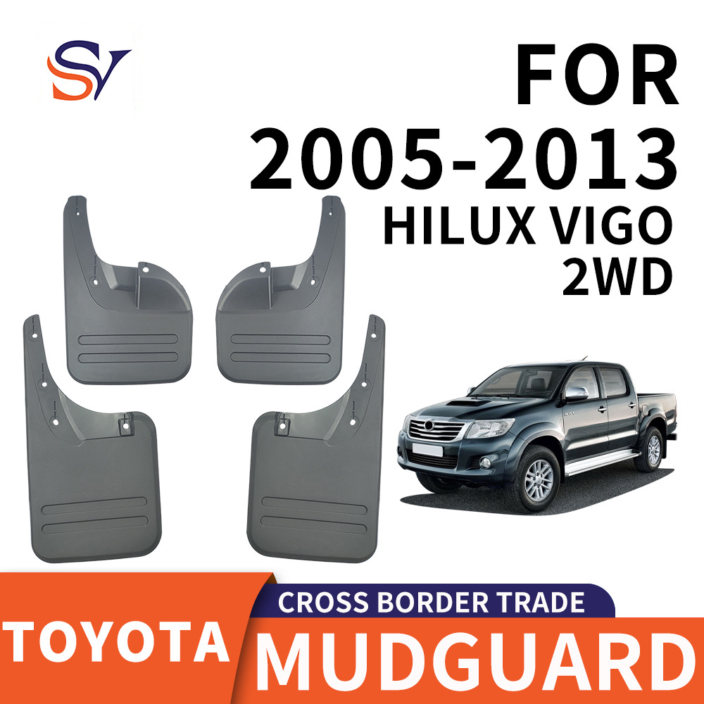 Подходит для Toyota Hilux Vigo 2 2005-2014 Года Автомобильная Шина Пп Мягкий Резиновый Крыло