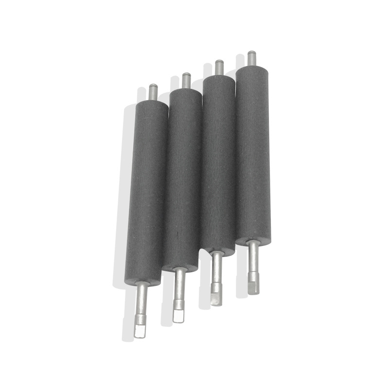 Guangdong Hardware Rubber-Coated Roller Manufacturer Printing Equipment Conveyor Rubber Roller Precision Roller 3D Printer Rubber Roller Wholesale