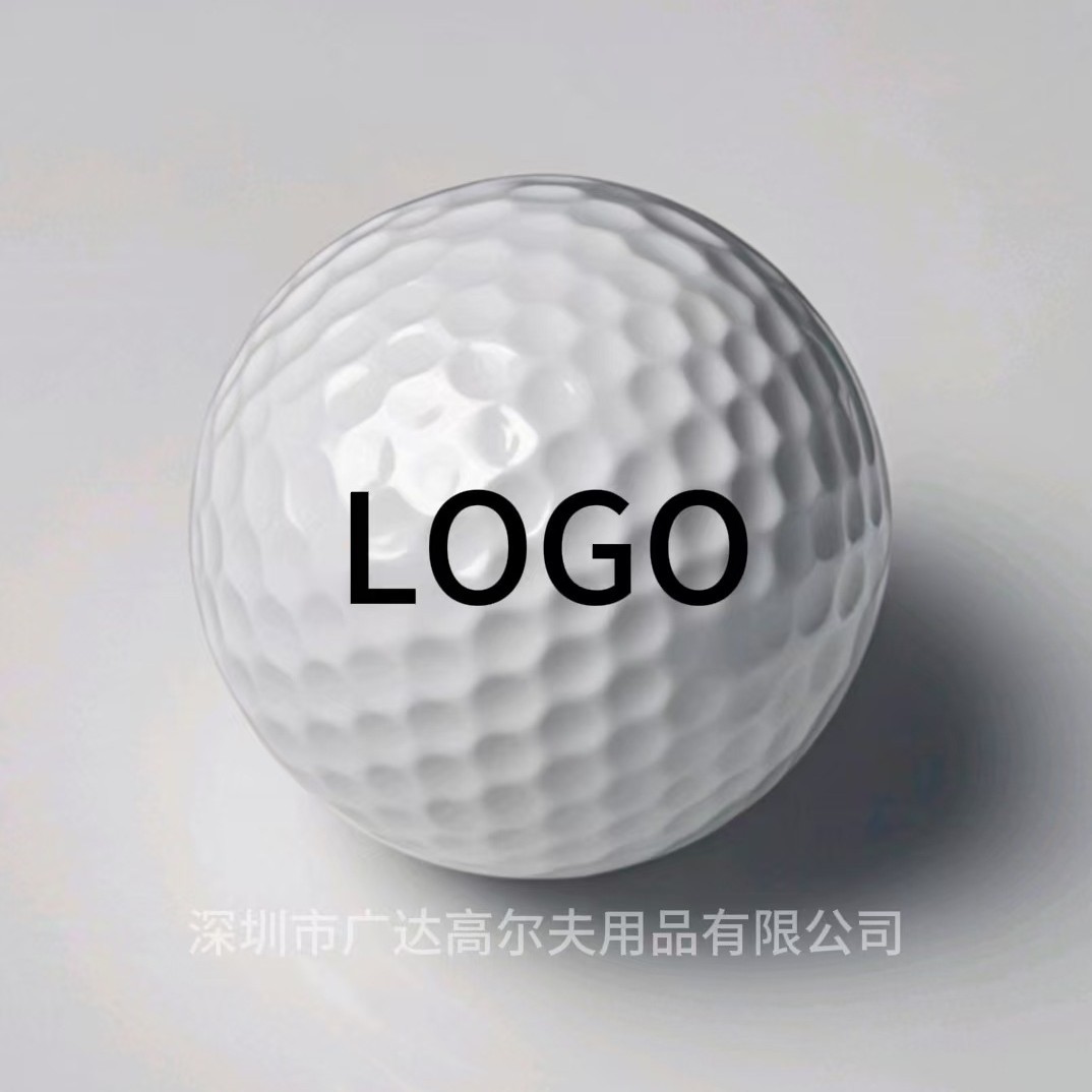 2-слойный мяч для гольфа Shalin Blank для практики с возможностью печати логотипа