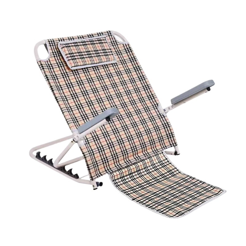 Travel Backrest Bracket Bed Backrest Cushion Elderly Bed Support Care Products Paralyzed Patient Multifunctional Backrest Chair