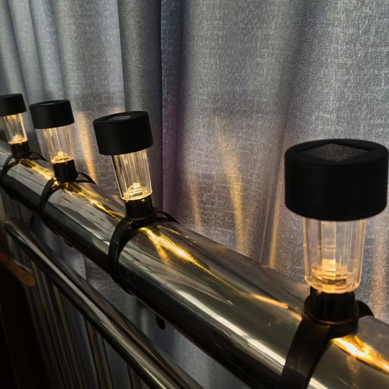 Solar Tie Light Garden Decorative Light Railing Light Fence Light Custom Packaging