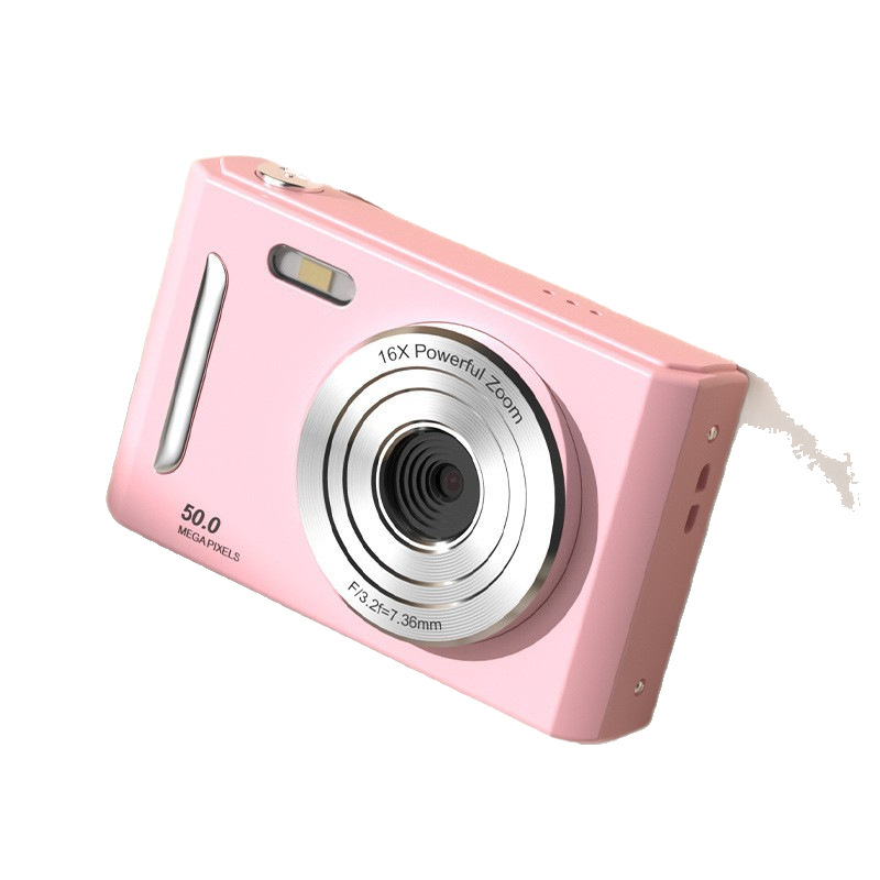 Student Party Affordable Camera Selfie Campus Digital Camera High-Definition Front and Rear Dual Camera Retro Card Photo and Video