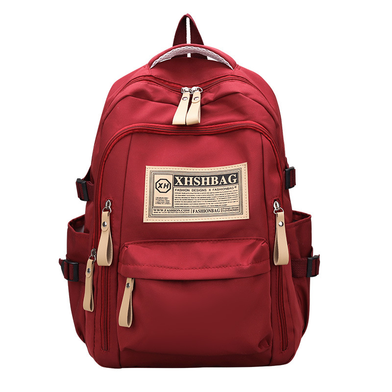 Schoolbag female large capacity male high school junior high school student backpack primary school student 4-6 grade college student backpack