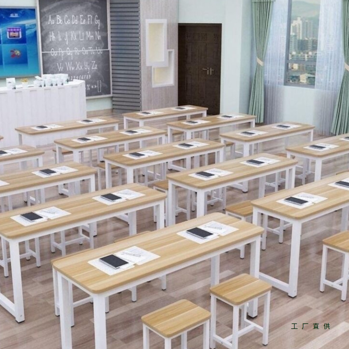 Прямые продажи столов для классов подготовки, парты для учащихся