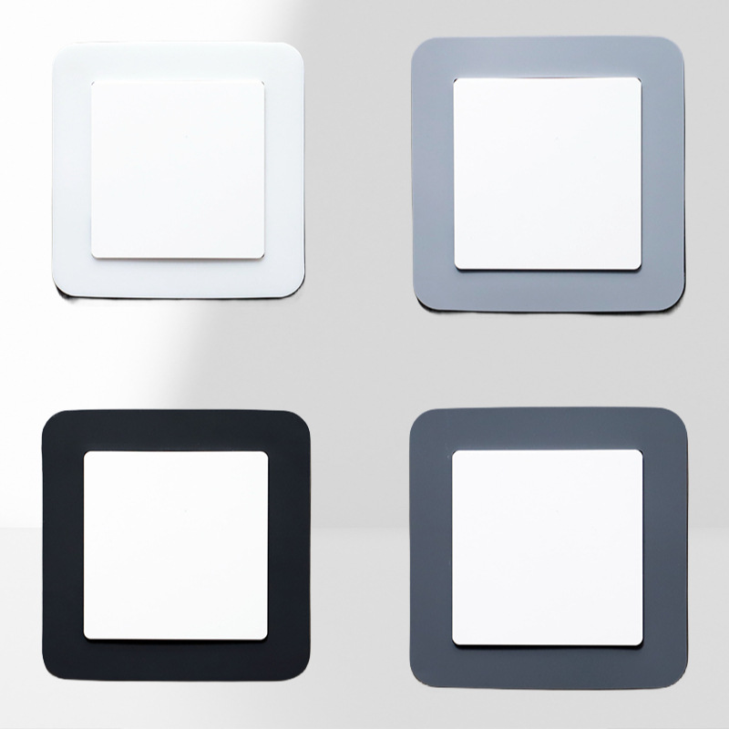 Light luxury simple switch cover silicone household protective cover creative living room bedroom anti-dirty decoration ugly switch sticker
