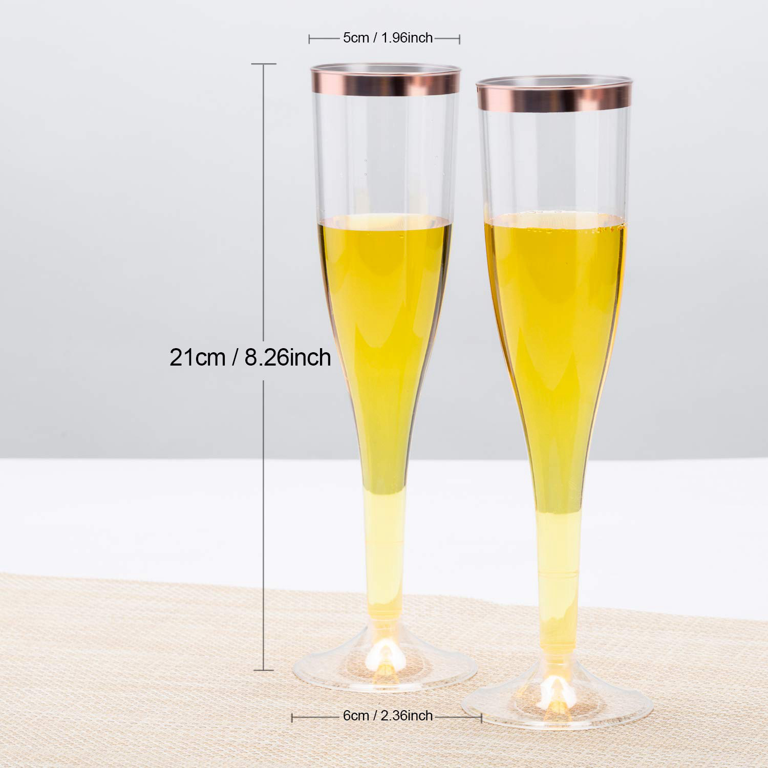 4.5oz plastic disposable goblet champagne glasses wholesale and retail transparent champagne glasses Phnom Penh