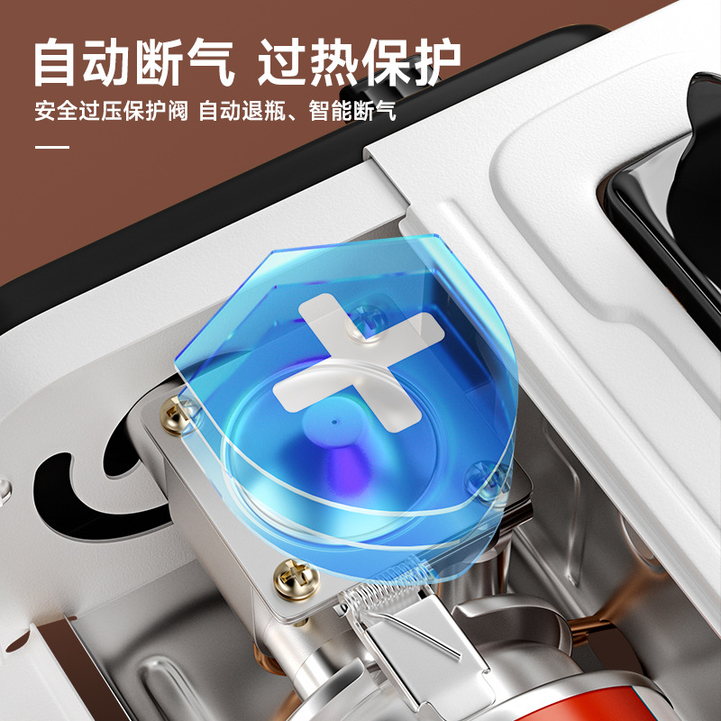 Cassette Stove Outdoor One-Piece Camping Style Stove Cooker Portable Hot Pot Cassette Magnetic Gas Gas Stove Gas Stove