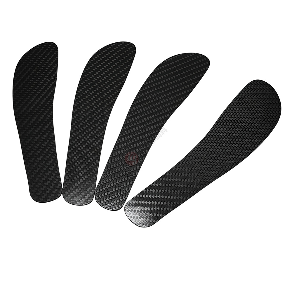 Manufacturer Customized 3K Full-Length Carbon Fiber Insole Inserts Lightweight Composite Running Shoes Shock-Absorbing Racing Running Shoes