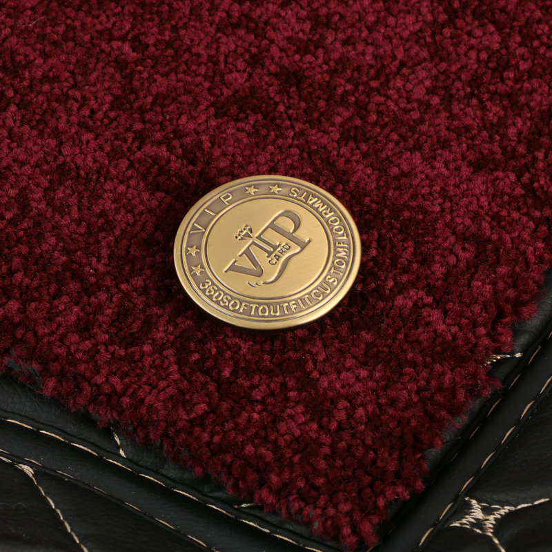 Car Mat Buckle Velcro Double Layer Mat Removable Fixed Buckle Foot Mat Accessories 360 Soft Bag Fixing Buckle