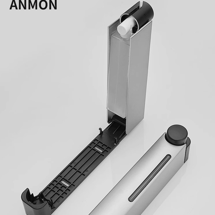 Wall-Mounted Hotel Bathroom Kitchen Soap Dispenser Wall-Mounted Hand Soap Shower Gel Shampoo Press Soap Dispenser