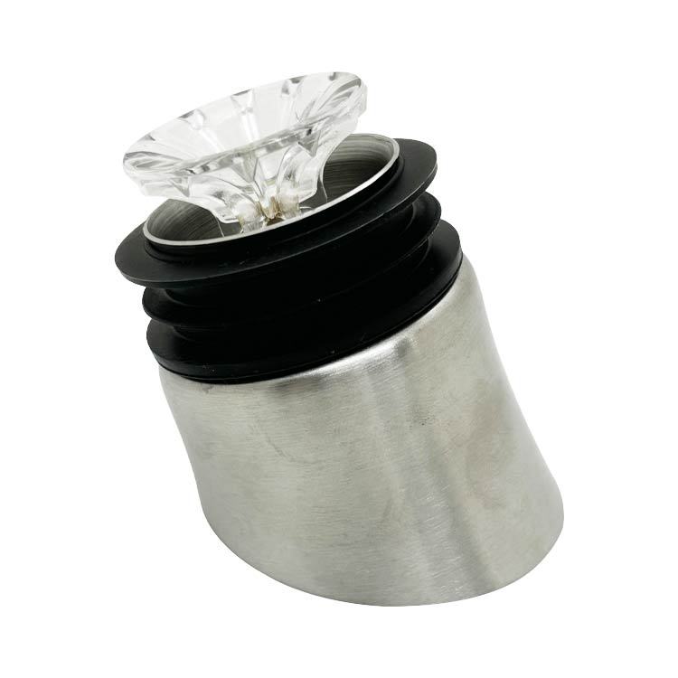 304 Stainless Steel Decanter Red Wine Bottle Stopper Waterfall-Style Wine Dispenser Lid Accessories Wine Bottle