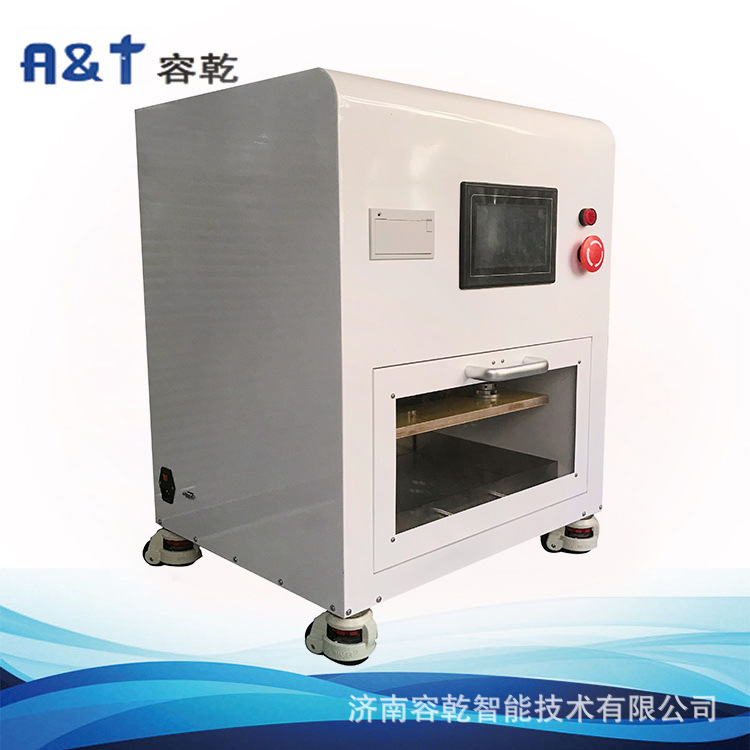 Версия 2025 Китайской фармакопеи Jinan Rongqian Полностью автоматический тестер прочности упаковки для соуса для горячего блюда