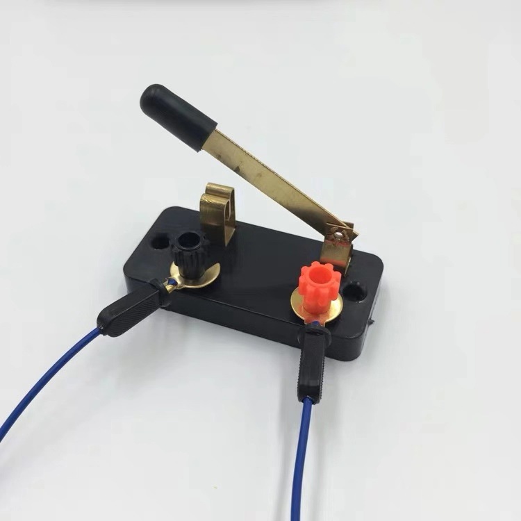 Single Pole Switch, All-Copper Single Pole Single Throw Switch, Single Gate Switch, Physical Electrical Experiment Teaching Aids and Teaching Instruments