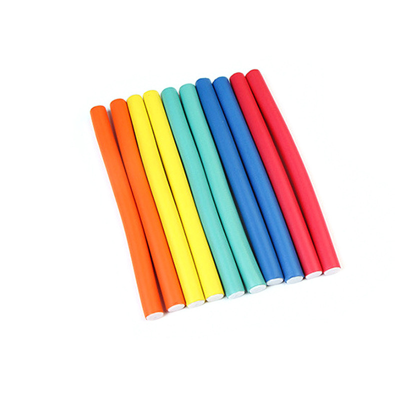 Sponge Curling Iron Cold Perm Curling Wand Lazy Styling Bar Sleeping Pearl Cotton Big Wave Curling Iron