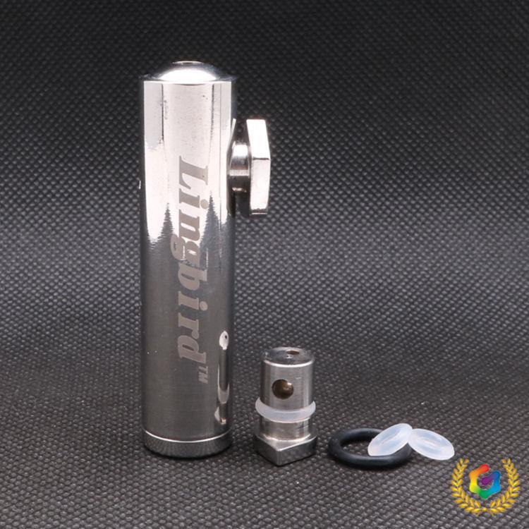 ✅ Metal Snuff Bullet Snuff Bottle with Optional Smoke Output, No Burrs, Anti-Side Leakage, Embedded Design to Prevent Falling Off