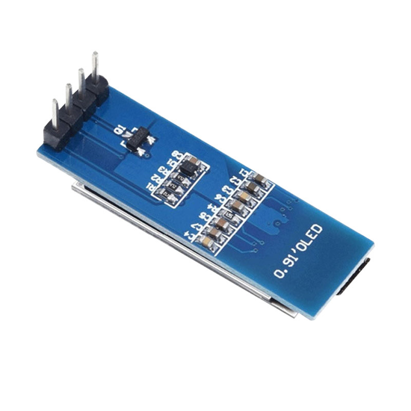 0.91-inch OLED module IIC communication white light display SSD1306 module 12832 dot matrix LCD display