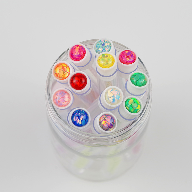 Wholesale Foreign Trade New Product Smiley Face Eyelash Brush with Diamond Crystal Rod Eyelash Brush Portable Makeup Brush Tube Eyelash Brush