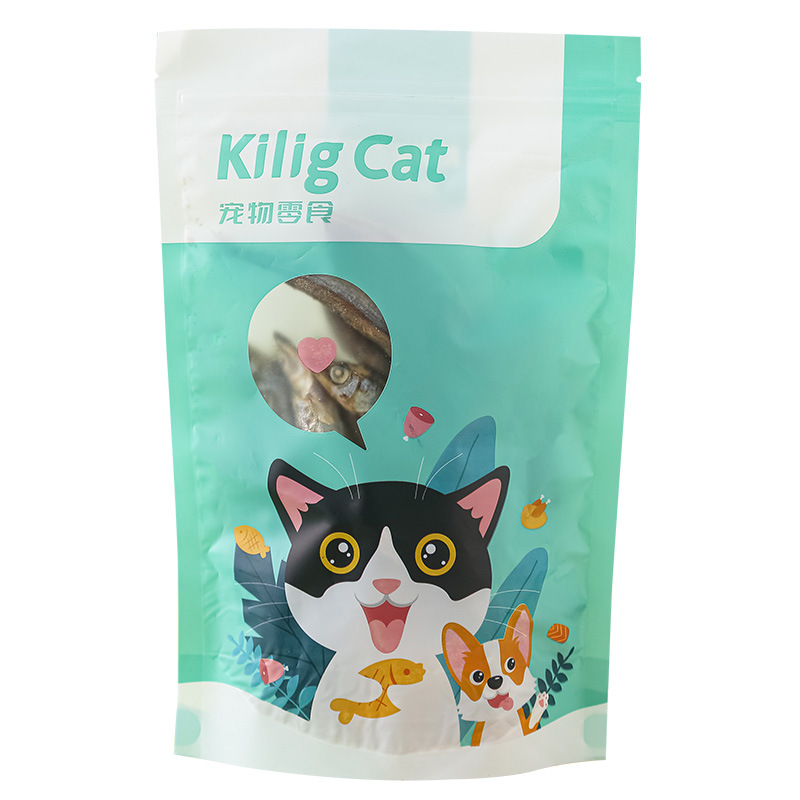 KiligCat cat snacks freeze-dried spring fish dried kittens puppies edible pet supplies loose bags wholesale generation