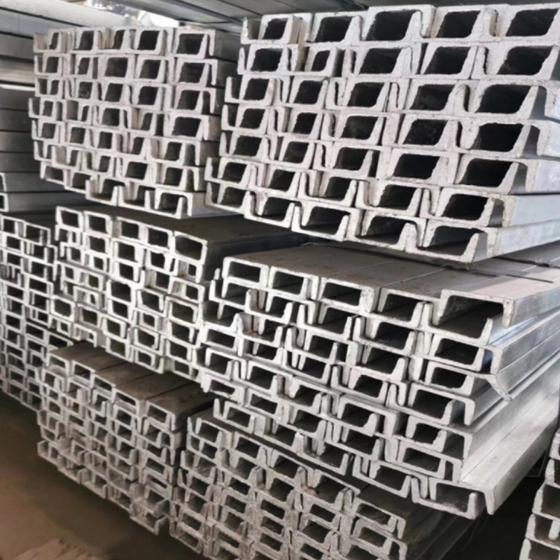 Hunan Spot Wholesale Channel Steel Galvanized Channel Steel Hot-Rolled Q235B Hot-Dip Galvanized Channel Steel for Curtain Walls with Large Quantity and Excellent Price