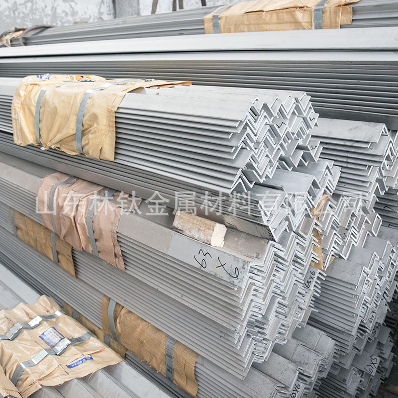 304 Stainless Steel Angle Steel 316L Stainless Steel Equal-Sided Angle Steel Manufacturer's Ready Stock Stainless Steel Profiles for Construction and Decoration