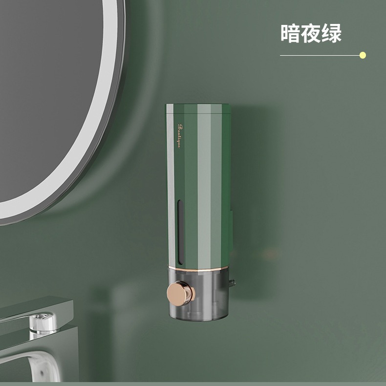 Soap dispenser self-designed creative press hand sanitizer bath brush wall hanging soap dispenser shower gel foam washing phone