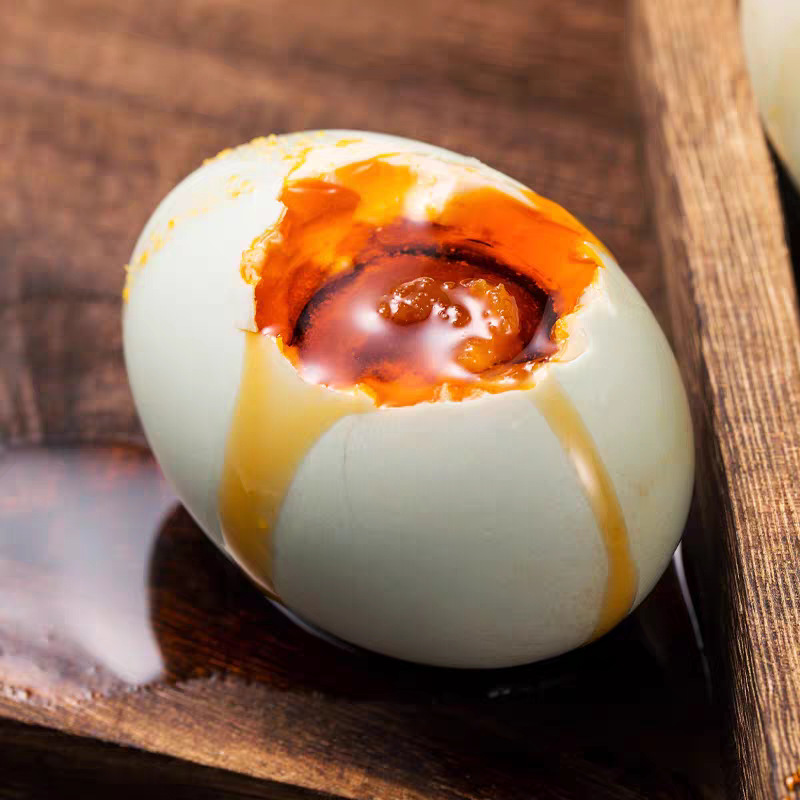 Grilled Sea Duck Eggs Large Gift Box Red Yolk Oil-Rich Weishan Lake 2026 Edition Gift-Giving Support Dropshipping Oil-Rich Salted Eggs Instant Food