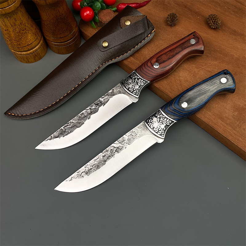 Forged Boning Knife, Li Mongolian Meat Shaver, Butcher's Special Cutting Pig, Cattle and Sheep Knife, Household Stainless Steel Meat Cleaver