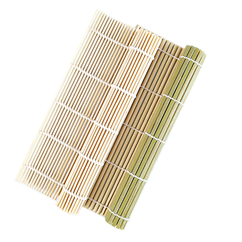 Bamboo sushi roller shutter green skin sushi roll sushi curtain Japanese Laver rice artifact sushi tool mold wholesale