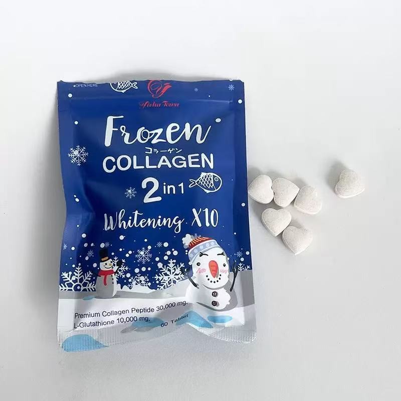 Wansongtang Frozen Collagen Peptide 2in1 Export Export Skin Beauty Collagen Peptide Tablets