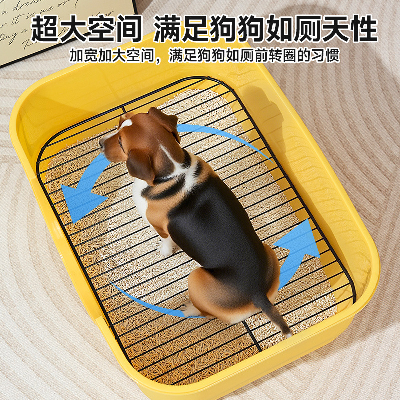 Pet Dog Toilet Medium and Large Automatic Supplies Collection Cleaning Anti-Trampling Potty Pet Toilet Small Size Dogs