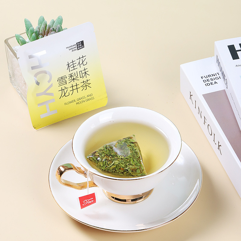 [Bozhou Factory] Wholesale Fruit Tea Bag Mixed Scented Tea Separate Packaging Week Good Tea Peach Oolong Tea