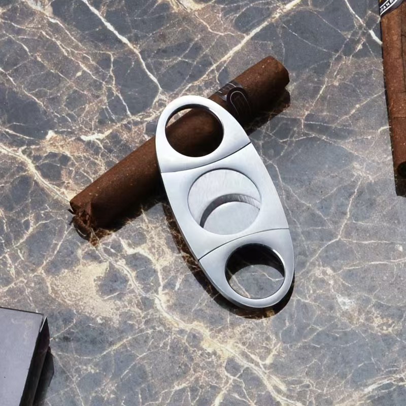 Ножницы для сигар, портативные ножницы из нержавеющей стали, ручной резак для сигар