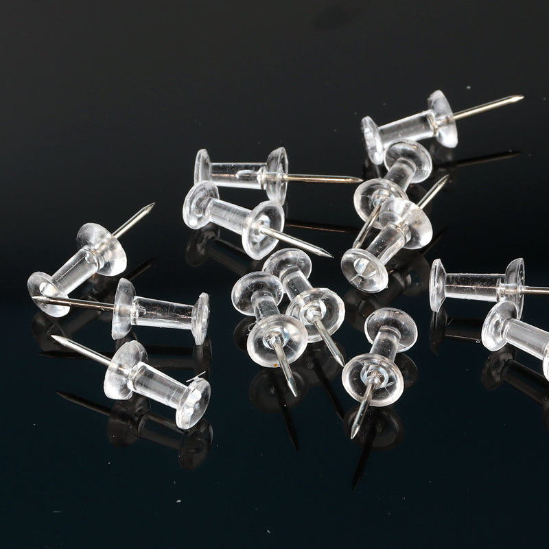 Прозрачная пробковая доска I-образные гвозди для детского сада, доска для сообщений, длина гвоздя 11 мм