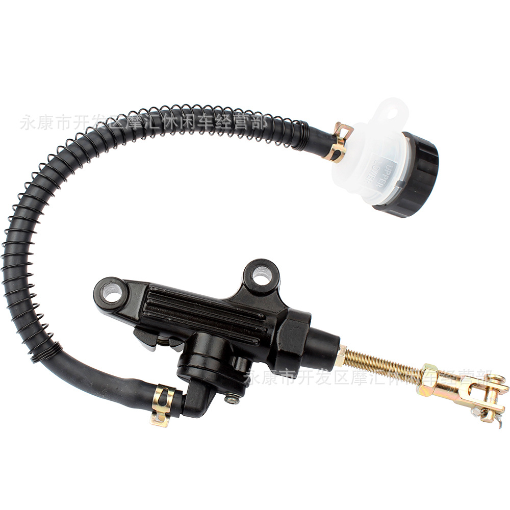 Подходит для квадроцикла Yamaha Warrior YFM 350 1987-2004 верхний насос заднего тормоза одноцелый черный