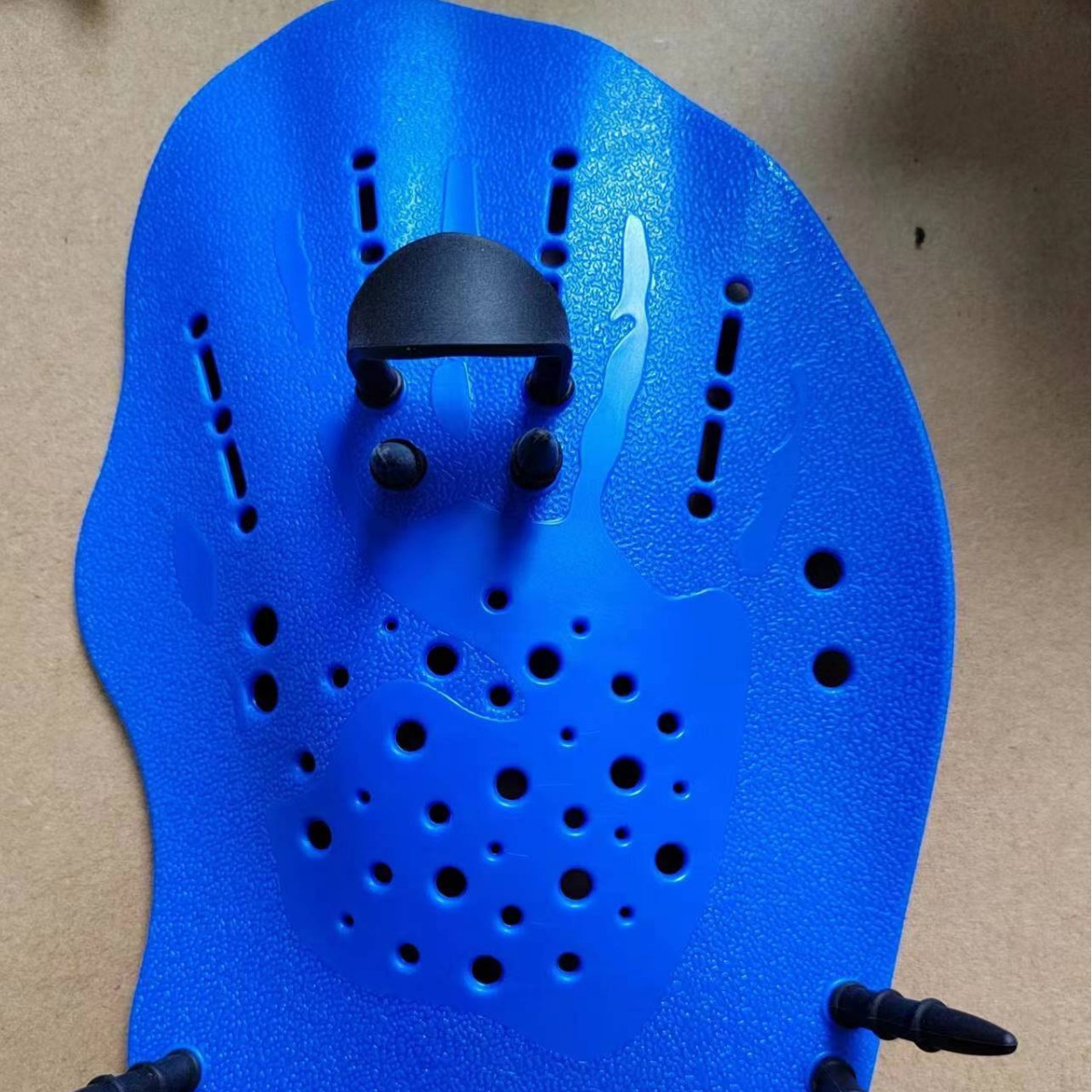 Spot Adult and Kidsren's Handpu Paddling Silicone Handpu Swimming Training Equipment Adjustable Freestyle Handpu