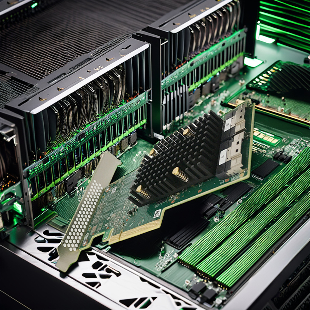 Original Lsi 12Gb 16-Port Pcie Gen 4.0 Hba Card 9500-16I for Sas Computer Zero