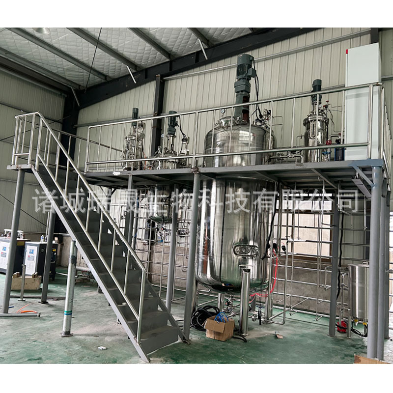 Trichoderma Harzianum Fermentation Tank Ruisheng 50-500-5000L Three-Stage Fermentation Equipment Microbial Fermentation Tank