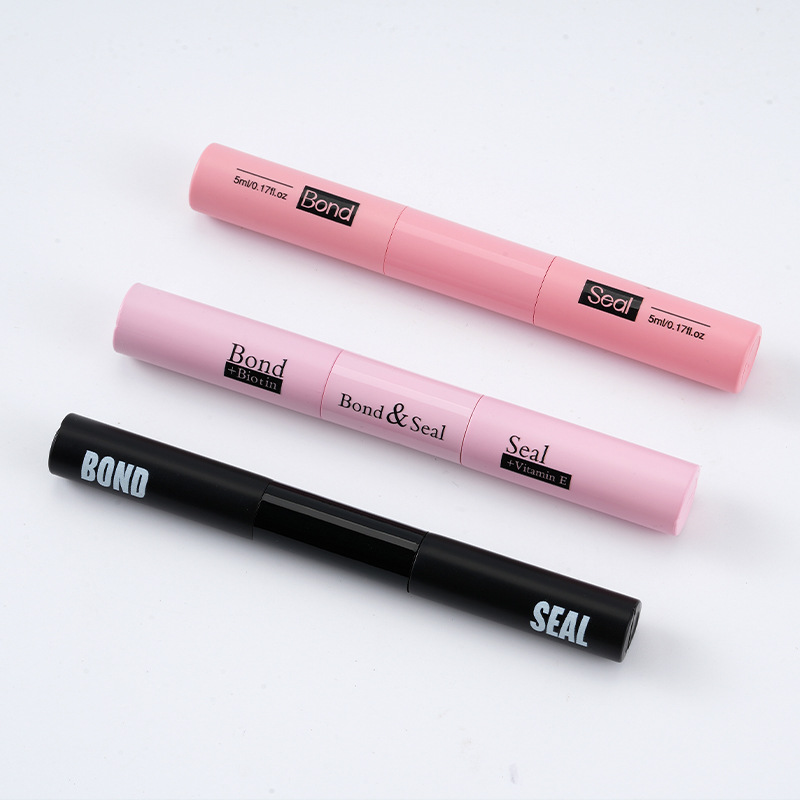 Foreign Trade New Double-Headed False Eyelash Glue Super Sticky Long-Lasting Styling Natural Eyelashes Self-Grafting Eyelash Cream Wholesale