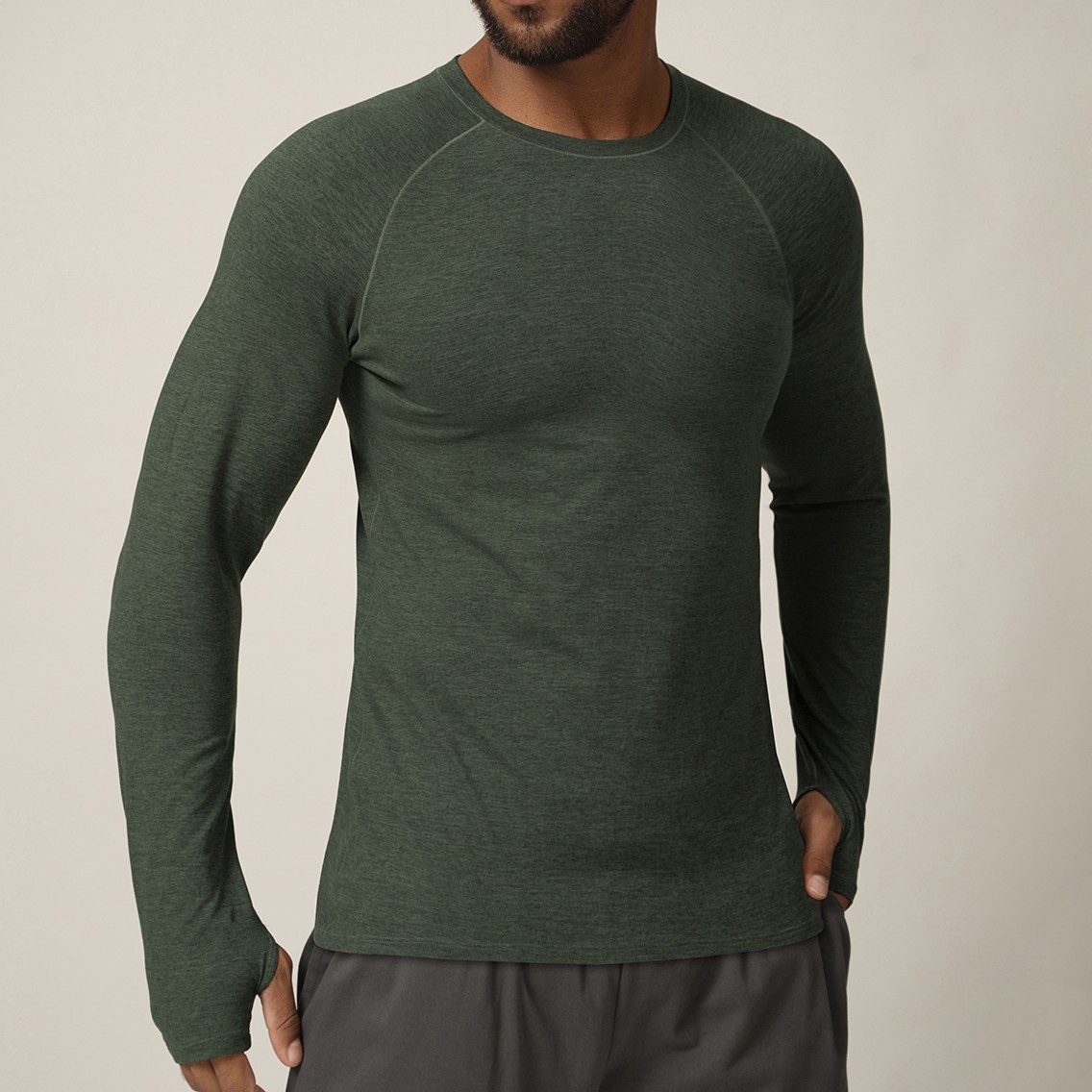 Европейская и американская осень и зима спортивная быстросохнущая футболка с длинным рукавом для мужчин уличная фитнес одежда обтягивающая для тенниса