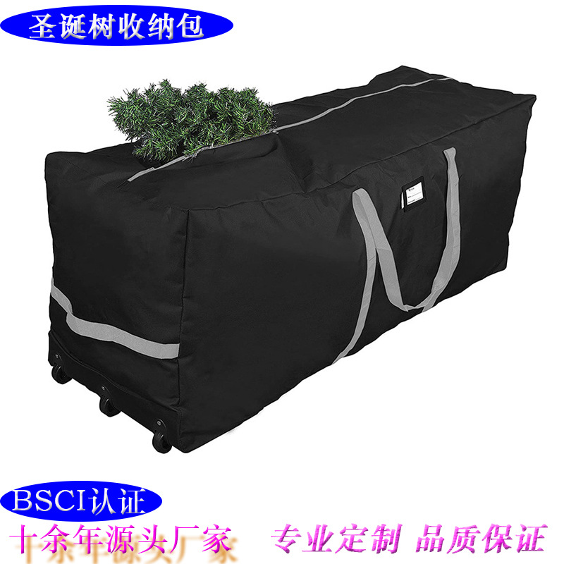 Оптовая фабрика в Гуанчжоу, сумка для рождественской елки, большая сумка для хранения