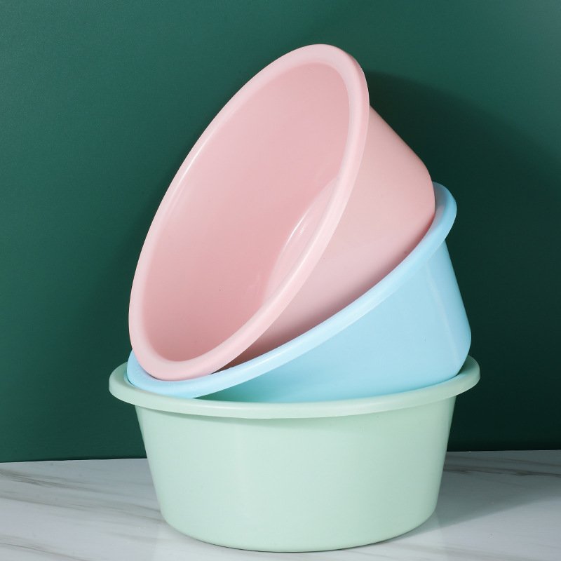 Утолщенный пластиковый умывальник, большой, для мытья овощей, для стирки, складной