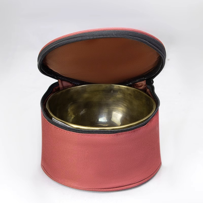 Nepal Buddhist sound Bowl bag Buddhist sound Bowl packaging bag Crystal chanting Bowl gift bag earning box packaging bag can be stored 30cm